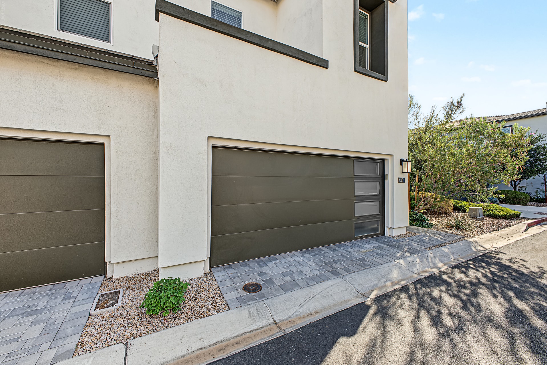 Exterior — daytime garage
