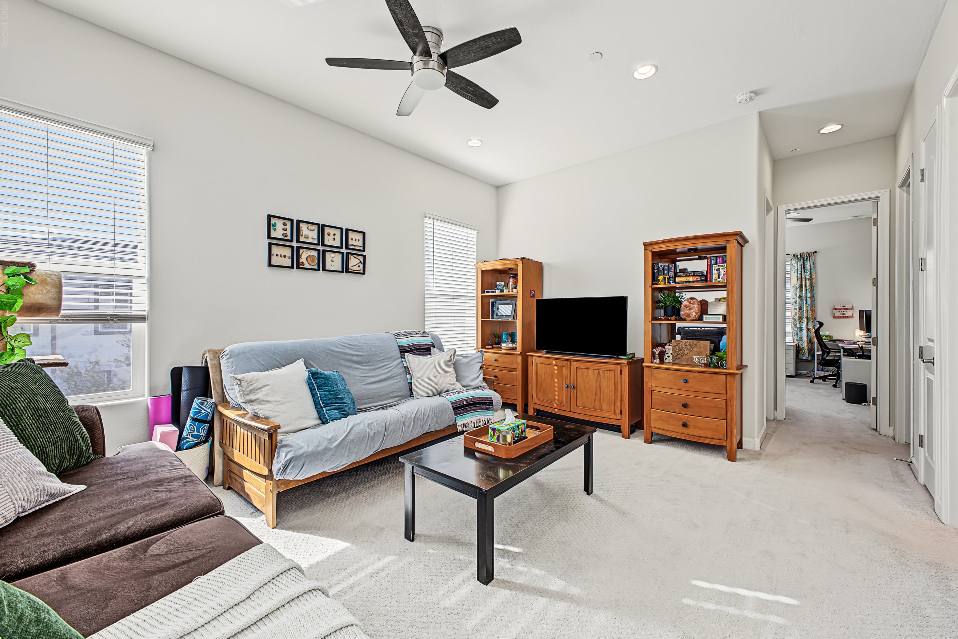Interior — upstairs bonus room / office